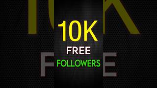 10K Free FOLLOWERS on Instagram  Instagram Par Followers Kaise Badhaye [upl. by Eugilegna]