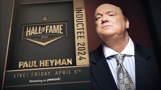 Paul Heyman sera inducido al Salon de la Fama de WWE 2024  WWE Raw 04032024 En Español [upl. by Yael]