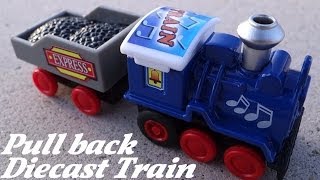 Diecast Mini Pull Back Train  Toy Train for Kids [upl. by Mariska]