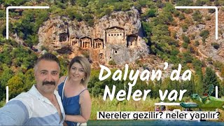 Dalyan’da nereler gezilir  Where to visit in Dalyan [upl. by Frederik]