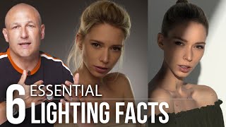 6 LIGHTING FACTS All Photographers Should Understand  Studio Lighting Tutorial [upl. by Rabma]