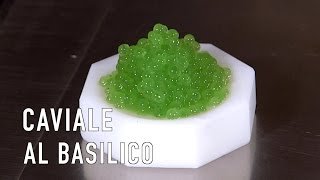 NUOVO METODO Caviale al basilico  Texturas [upl. by Volny]