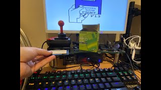 Amiga 500 emulated with Amiberry  USB Floppy Drive  Rob Smith Arduino IF [upl. by Eiramanit]