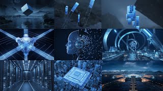 Cinema 4D Project Files Digital Technology Opening SciFi C4D amp Octane Render [upl. by Esya]