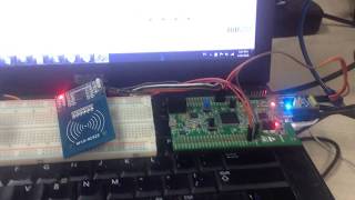 STM32F4 RFID RC522 [upl. by Llerehc]