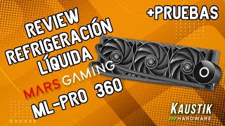 MEJOR REFRIGERACION LIQUIDA 2024 REVIEW MARS GAMING MLPRO360 [upl. by Angeline]