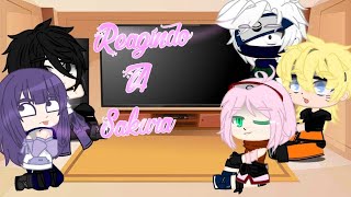 🌺Reagindo a tik Tok da Sakura🌺 Naruto Sasuke hinata Kakashi ✨ [upl. by Annmarie61]