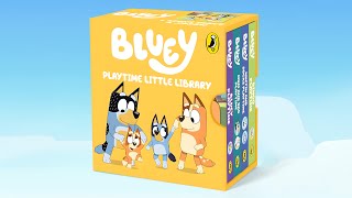 Bluey Playtime Little Library  Read Along Books For Children And Toddlers [upl. by Roskes]