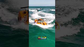 Jet Car vs Haulover Inlet How did it do  Wavy Boats [upl. by Petronille]