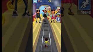 Jake Dark 🆚 Clown Frank 🆚 Miss Yutani  subway surfers game shorts gaming subwaysurfers viral [upl. by Harat621]