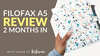 Is it worth it 2 months in Filofax A5 Planner Review [upl. by Nor961]