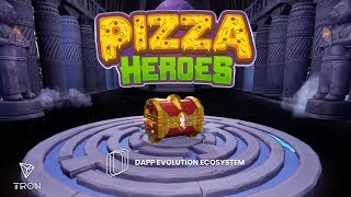 3D Collectible Gaming Universe on Tron  Pizza Heroes Teaser Trailer by DApp Evolution [upl. by Enyluqcaj214]