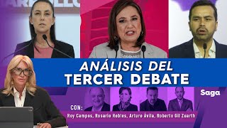 Análisis del 3er Debate Presidencial ¿Quién ganó ¿Xóchitl Sheinbaum o Máynez  MLDA [upl. by Schroder]