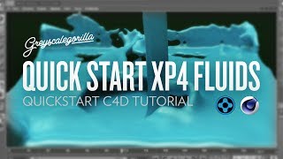 Get Started With XParticles Fluid  Quick C4D Tutorial from Greyscalegorilla [upl. by Yelats]