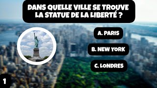 🤔 QUIZ CULTURE GÉNÉRALE Teste ton savoir [upl. by Aloibaf]