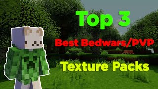 Top 3 BEST 32x Texture Packs of ALL TIME  189 BedwarsPvP 32x Texture Packs  FPS Boost [upl. by Andryc]