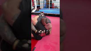 Eddie Hall Wrestles Mitchell Hooper wrestling [upl. by Colan945]