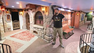 Disneyland In The Basement Of A House  Fantasyland Recreation  Full Tour amp Interview with Larzland [upl. by Mannie]