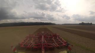 Claas Xerion 3800 Trac  Horsch Tiger 8XLquotGoPro® HERO3quot quotlong actionno musicquot [upl. by Lester411]