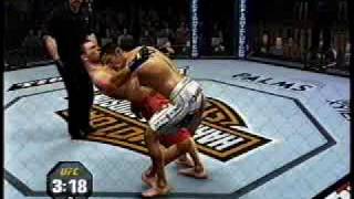 UFC 100 Dan Henderson vs Michael Bisping Round 2 [upl. by Kreitman]