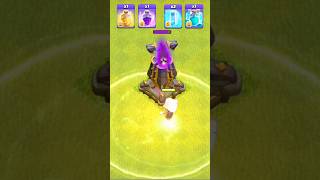 Max ETitan  Spells Combo  COC clashofclans shorts [upl. by Ohaus]