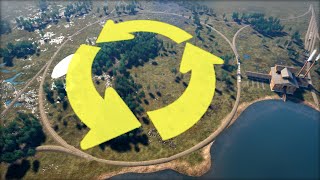 I Built a Giant Roundabout to Improve Efficiency in Railroads Online [upl. by Nnayelhsa901]