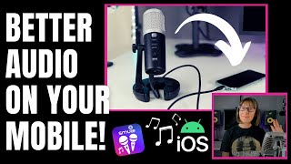 Connect External Mic to Mobile AndroidiOS for Smule Music Video [upl. by Eissoj887]