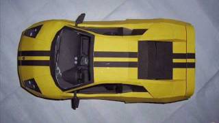 Model Lamborghini Murciélago kit free download  assembly instructions [upl. by Ragouzis503]