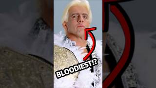 Ric Flair Bloodiest Match  wwe wrestling romanreigns [upl. by Strohbehn]