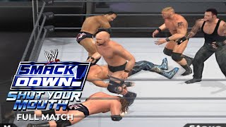 WWE SD SYM Spectacular Battle Royal  Rock vs Lesnar vs Undertaker vs Hogan vs Stone Cold vs HHH [upl. by Halvaard]