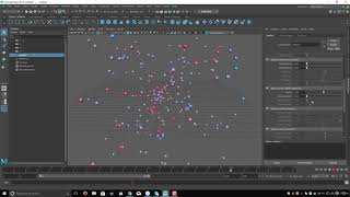 Autodesk Maya Bootcamp  Emitters [upl. by Aicilev]