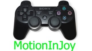 MotionInJoy  Подключение SONY Dualshock 3 к ПК по USB RUSHD [upl. by Kcyred]