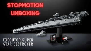 Executor super star destroyer lego unboxing [upl. by Nodlew]