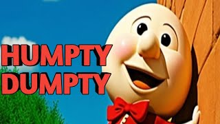 Humpty Dumpty sat on a wall with lyrics Nursery rhymes poem Baby song [upl. by Kinnon]