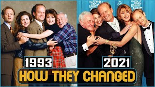 Frasier 1993 Cast Then and Now 2021 How They Changed [upl. by Pirozzo]