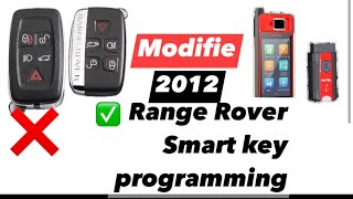 20092015 RANGE ROVER ADD SMART KEY PROGRAMMING USING AUTEL KM100 [upl. by Ventre]