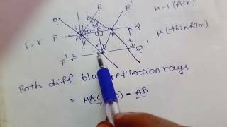 Interference in thin films in telugu [upl. by Atiuqihc]