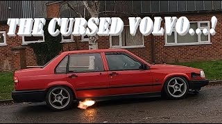 Skids flames antilag turbo chatter broken exhausts bent suspension Its the cursed Volvo [upl. by O'Kelly964]