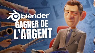 8 Méthodes pour Gagner de lArgent avec Blender 3D [upl. by Ehlke]