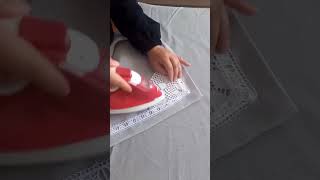 Dantel değerlendirme masa örtüsü sewing embroiderystitches çeyiz sewingstitches masaörtüsü [upl. by Norry]