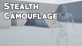 UE4 Tutorial Stealth Camouflage [upl. by Caassi900]