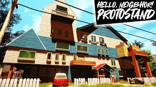 FANGAME Hello Neighbor   ProtoStand FULL GAMEPLAY [upl. by Nealon]