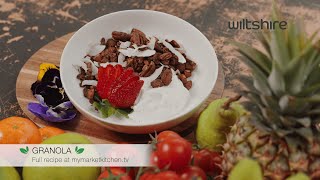 Easy Homemade Granola [upl. by Haek900]