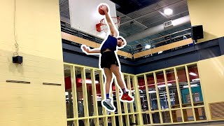 Jordan Kilganon Dunks UPSIDE DOWN [upl. by Schlicher]