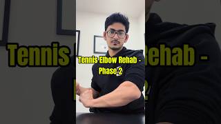 Tennis Elbow Rehab Exercise  Phase 2 physiotherapyvideos sportsscience healthandfitness pt [upl. by Caniff]