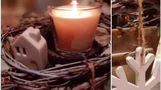 kleine Winterdekoration ruckzuck diy tutorial winter candles [upl. by Landre]