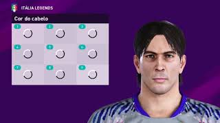 GIANLUIGI BUFFON YOUNG VERSION  FACE BUILD  PES 2020 [upl. by Hsirk]