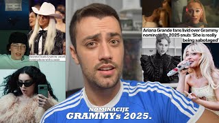 KOMENTARIŠEM GRAMMYs NOMINACIJE 2025 I PREDVIDJAM POBEDNIKE Veliki SNUB  Nenad Ulemek [upl. by Elleirol67]