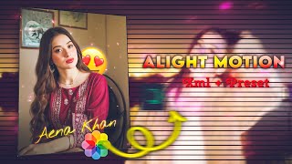 Subhanallah  Ae Inspired Xml Preset  New Alight Motion xml preset by ​⁠TheEditz663 [upl. by Einneb220]