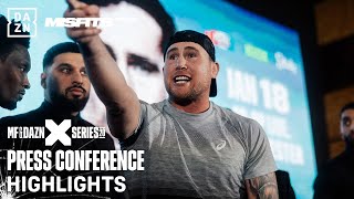 Press Conference Highlights  Tommy Fury vs Darren Till MF amp DAZN X Series 20 [upl. by Anawait]